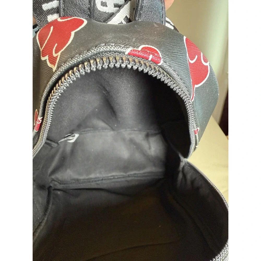 Bioworld Naruto Shippuden Collection Akatsuki Red Cloud Mini Backpack *Read*